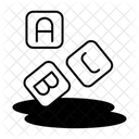 Bloc alphabétique  Icône