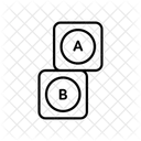 Alphabet Block Alphabet Block Icon