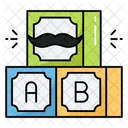 Alphabet Block Block Cube Icon