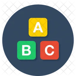 Alphabet Blocks  Icon