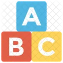 Alphabets Blocks Abc Icon