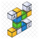 Alphabet Blocks Icon