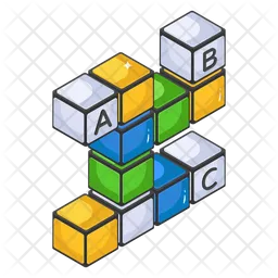 Alphabet Blocks  Icon