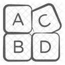 Alphabet Blocks  Icon