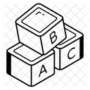 Alphabet Blocks  Icon