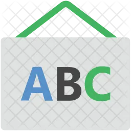 Alphabet Board  Icon