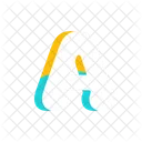 Alphabet-Buchstabe-A  Symbol