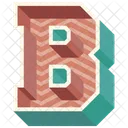 B Buchstabe Grossbuchstabe Symbol