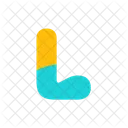 Alphabet-Buchstabe-L  Symbol