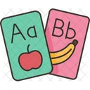 Alphabet Cards Alphabet Cards Icon