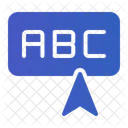 Alphabet Click  Icon