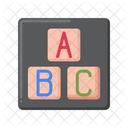 Alphabet Cube  Icon