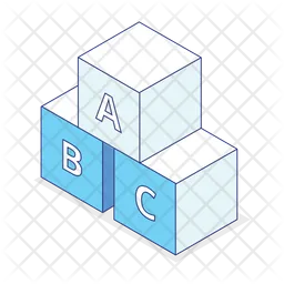 Alphabet Cube  Icon