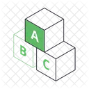 Alphabet Cube  Icon