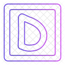 Alphabet D  Icon