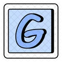 Alphabet G  Icon