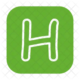 Alphabet H  Icon