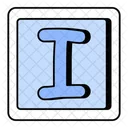 Alphabet I  Icon