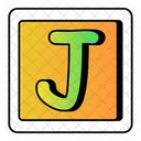 Alphabet J Font Alphabet Icon