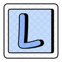 Alphabet L  Icon