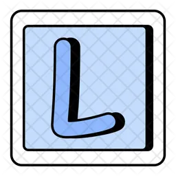 Alphabet L  Icon