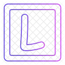 Alphabet L  Icon