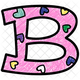 Alphabet Letter B  Icon