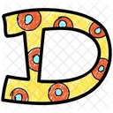 Alphabet Letter D Icon