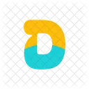 Alphabet-letter-d  Icon