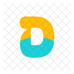 Alphabet-letter-d  Icon