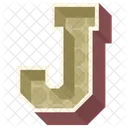 J Letter Capital Icon