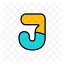 Alphabet Letter J Icon