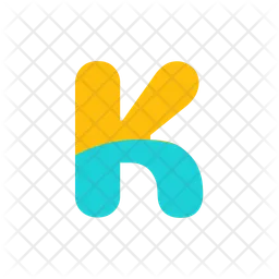 Alphabet-letter-k  Icon