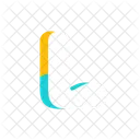 Alphabet Letter L Icon