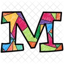 Alphabet Letter M Icon