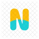 Alphabet-letter-n  Icon