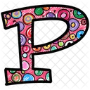 Alphabet Letter P Icon