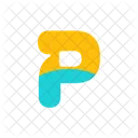 Alphabet Letter P Icon