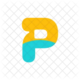 Alphabet-letter-p  Icon