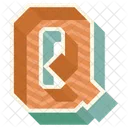 Q Letter Capital Icon