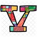 Alphabet Letter V Icon