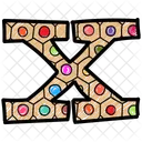 Alphabet Letter X Icon