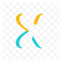 Alphabet Letter X Icon