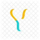 Alphabet Letter Y Icon