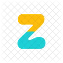 Alphabet Letter Z Icon