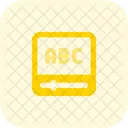 Alphabet Monitor  Icon