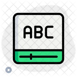 Alphabet Monitor  Icon