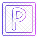 Alphabet P  Icon