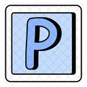 Alphabet P  Icon