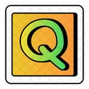 Alphabet Q Text Alphabet Icon